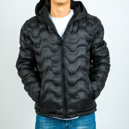 Bellini Milano Bomber Corto Double-Face Nero