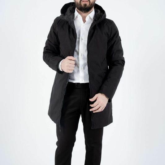 Bellini Milano Parka Lungo Double-Face Nero