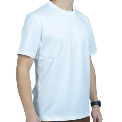 T-Shirt Pitone Filo Di Scozia Bianco