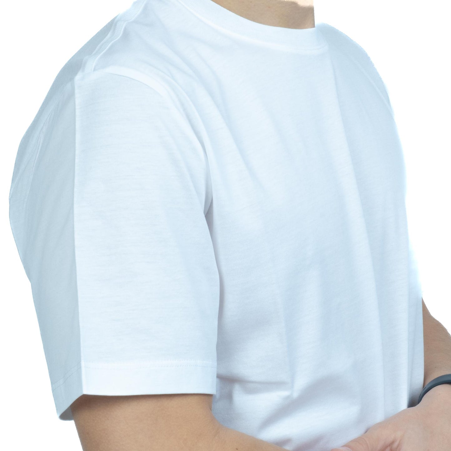 T-Shirt Pitone Filo Di Scozia Bianco