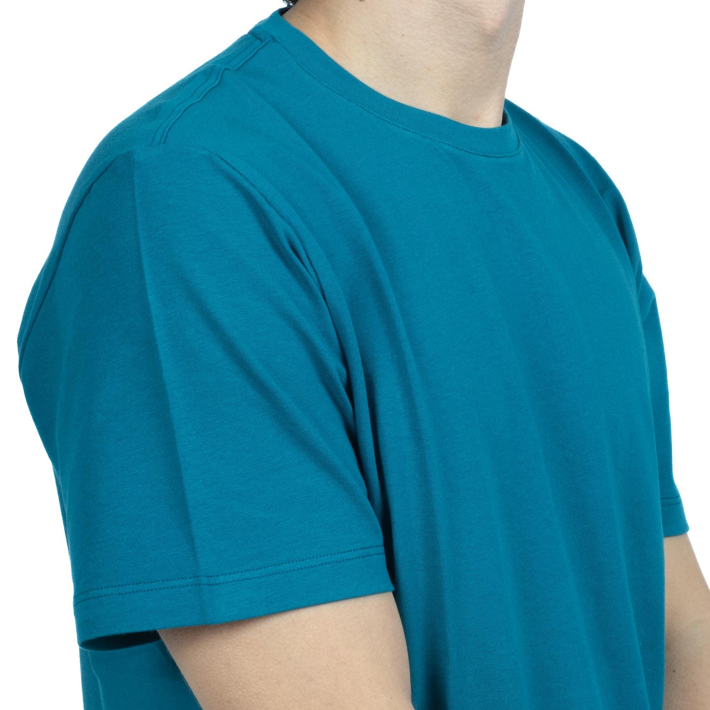 T-Shirt Pitone Ice Cotton Petrolio