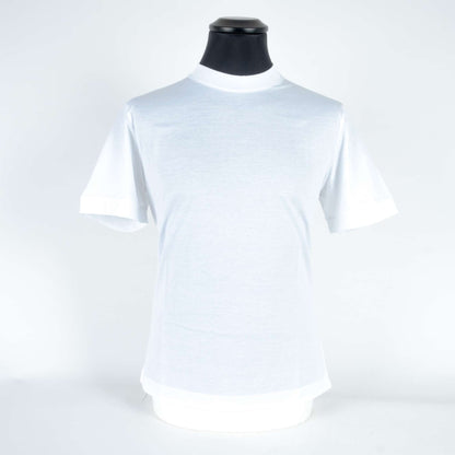 T-Shirt Pitone FILO DI SCOZIA Bianco